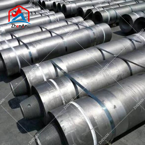 UHP 200 250 300mm Graphite Electrodes For Steel Making