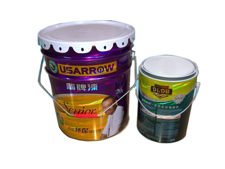 4C Offset Printing Paint Pail Bucket 18L Empty Steel Drums