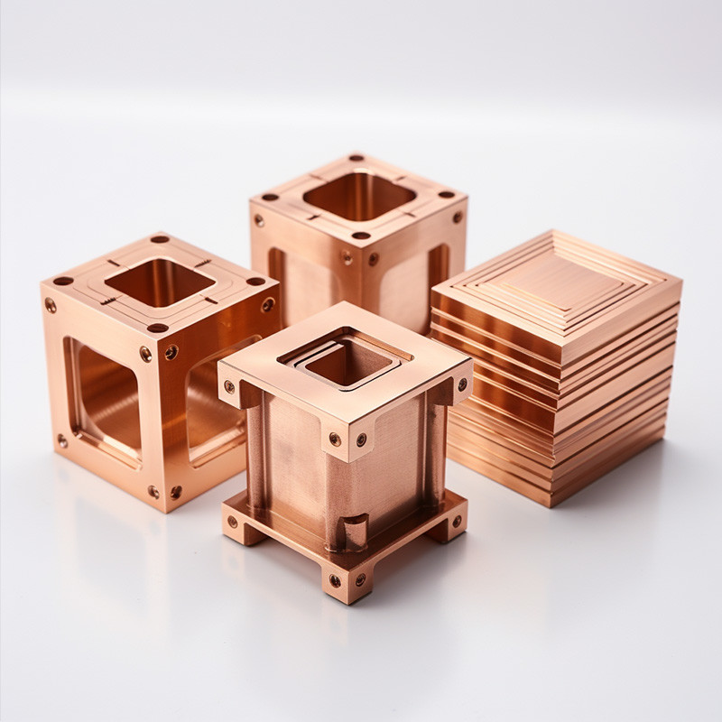 Customized CNC Copper Parts Non Standard CNC Machining Spare Parts