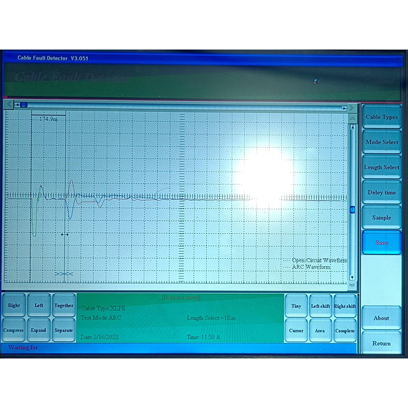 Xzh Test Multiple Pulse Arc Underground Cable Fault Locator Tdr Cable Fault Pre Locator