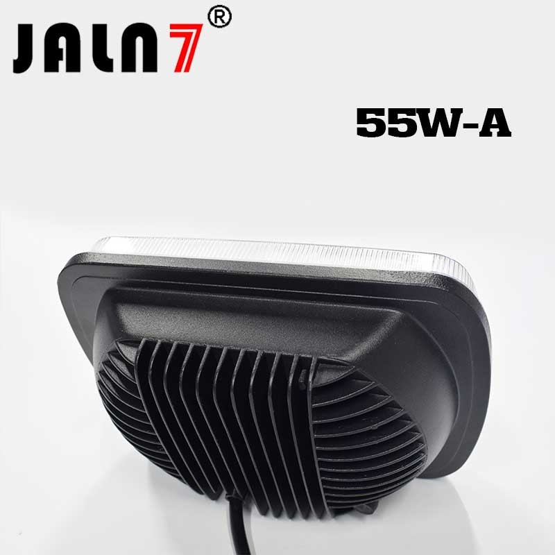 Led Work Light JALN7 55W Car Driving Lights Fog Light Off Road Lamp Car Boat Truck SUV JEEP ATV Led Light