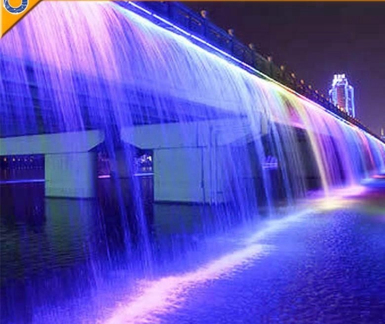 Color Changing Top Grade Waterfall Fountains Modern