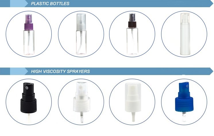 Empty Plastic Cosmetic Spray Bottle Transparent 5ml 8ml Sample Size FDA
