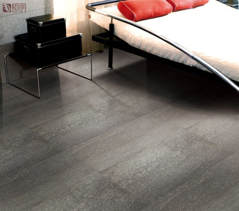 300x300 Mm Ceramic Kitchen Floor Tile , Marble Design Modern Kitchen Floor Tiles