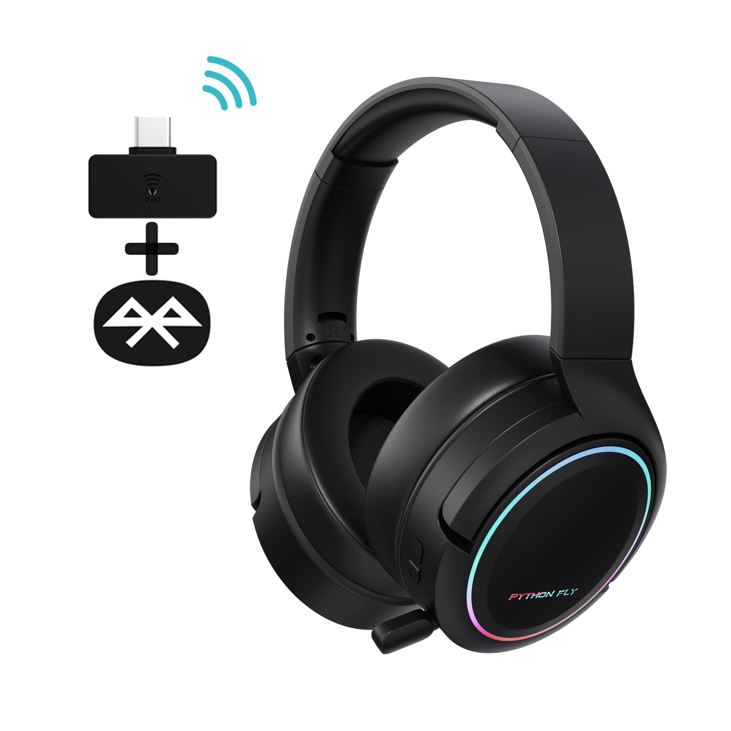 X7Pro 35H Dual Wireless 2.4 Ghz Headphones Headset For Nintendo Switch DC 5V 500mA