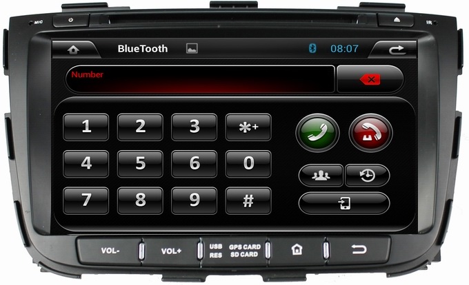 Ouchuangbo Pure Android 4.2 Auto DVD GPS Navi for Kia Sorento 2013 3G Wifi 1.6GHz Radio Player OCB-8050C
