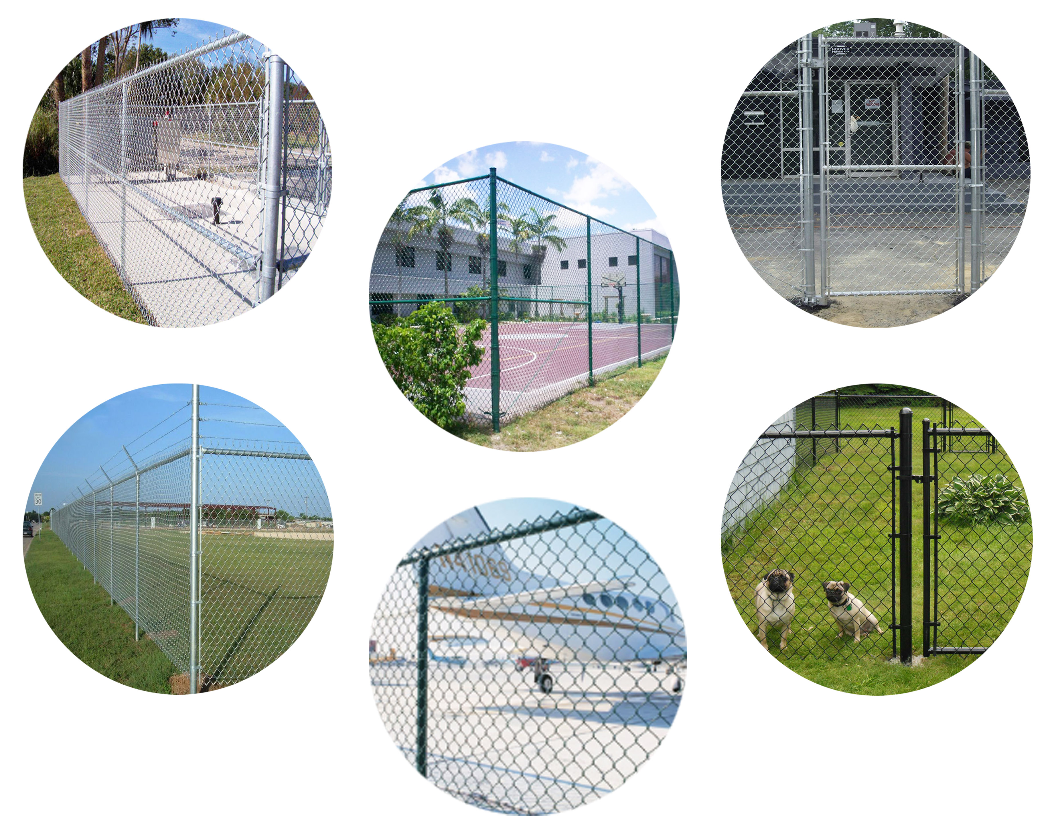 1 Inch Galvanize Chain Link Fence Hook Mesh Farm