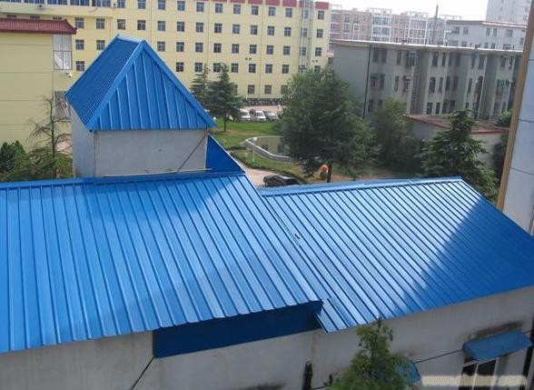 High Efficient Metal Roofing Roll Forming Machine , Colors Galzed Metal Sheet Roll Forming Equipment