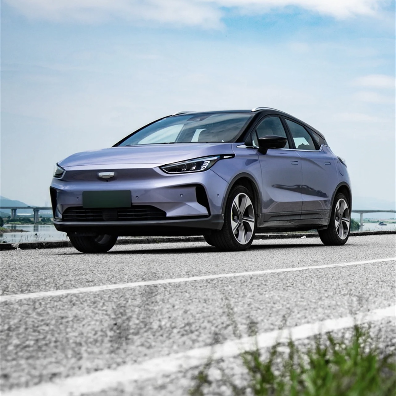 2022 Pro Geely Geometry c 430Km Green Apple Pro ESC Energy Powered Big Space Sunroof None