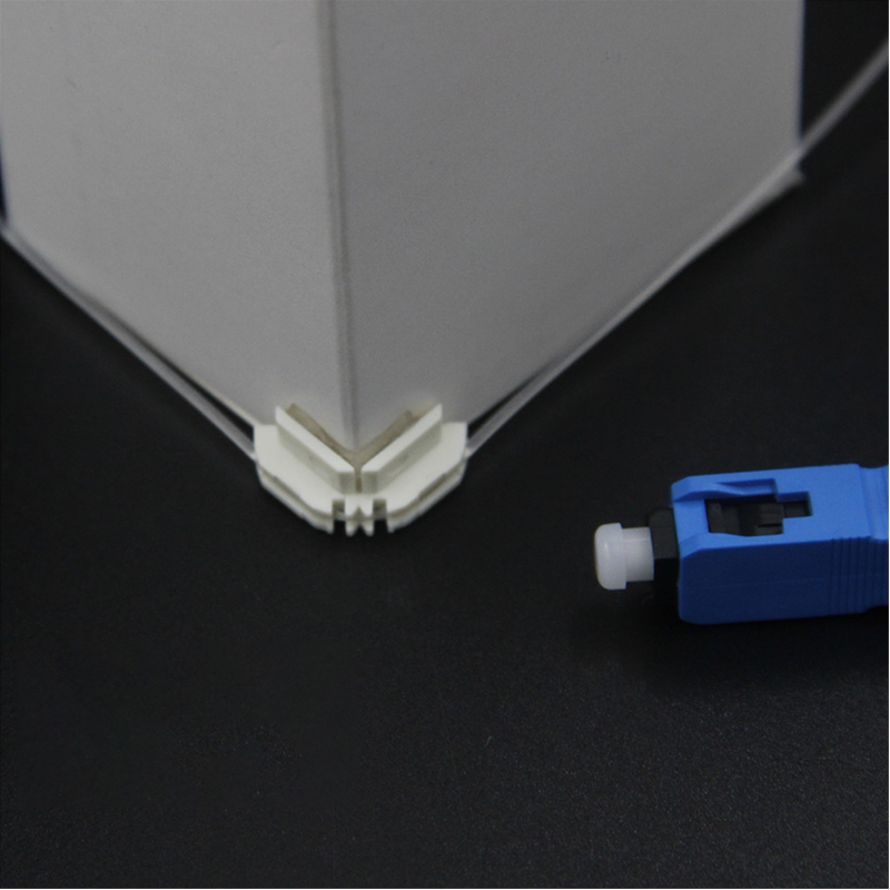 FTTH Transparent Fiber Optic Patch Cord Adhesive Invisible SC / UPC SC / APC