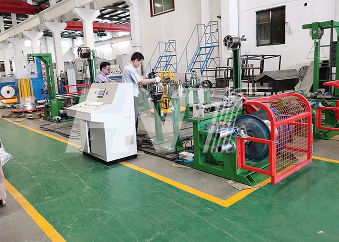 Cable Drum Storage And Unwinding System With Rewinding Machines