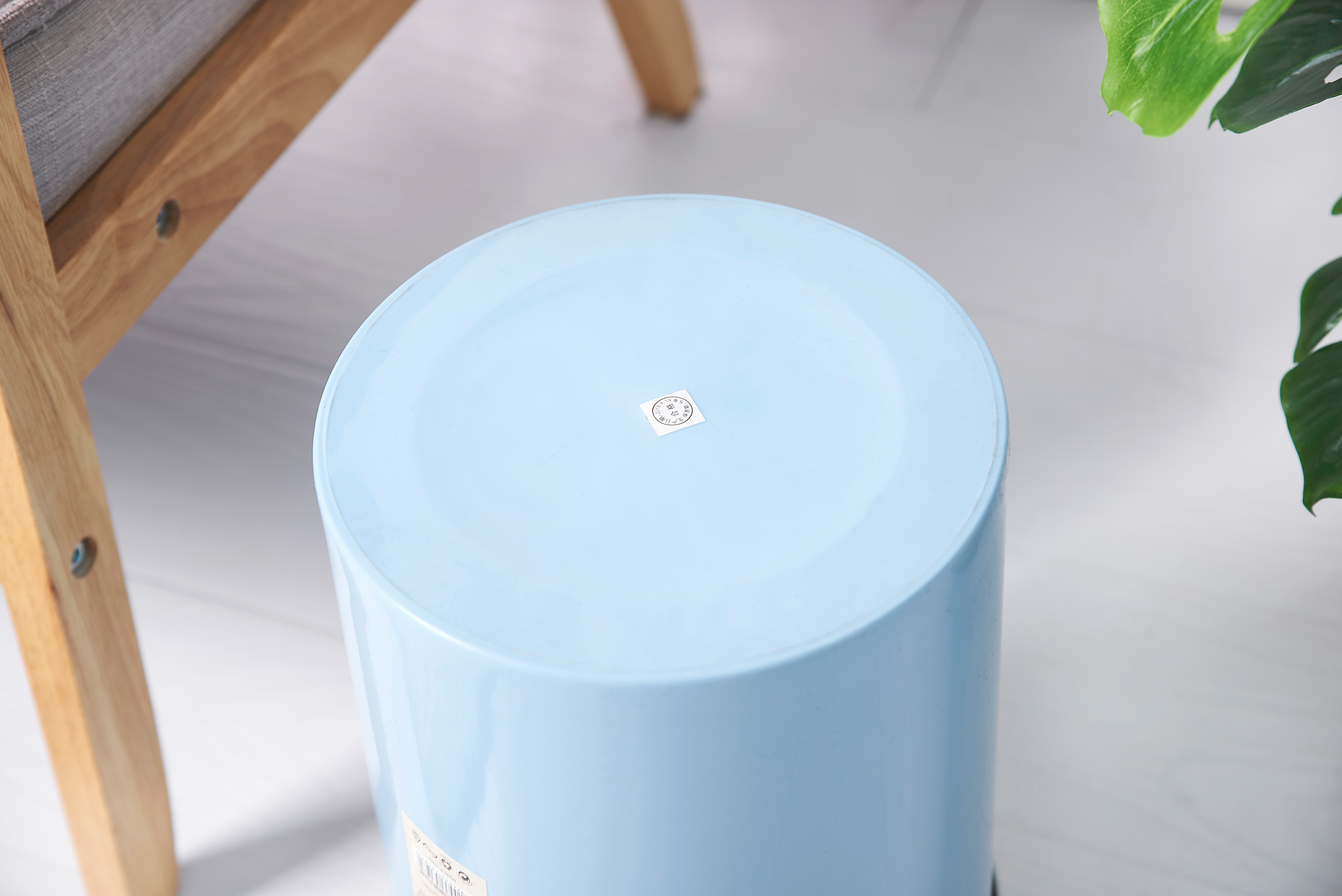 5L 10L Plastic Dustbin PP Round Bathroom Dustbin Thickened