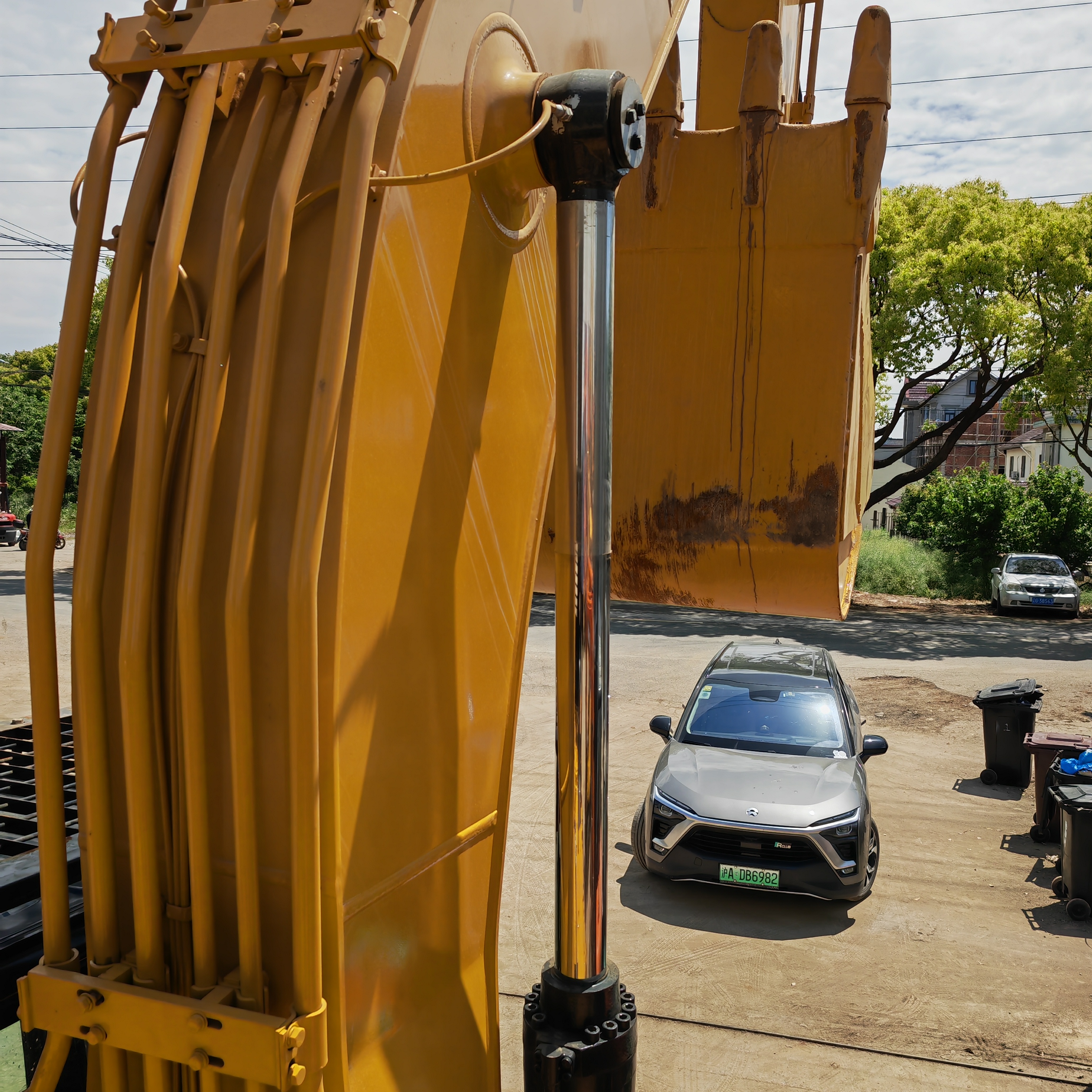 original paint high digging power used excavator used cat323d/second hand cat323d on sale