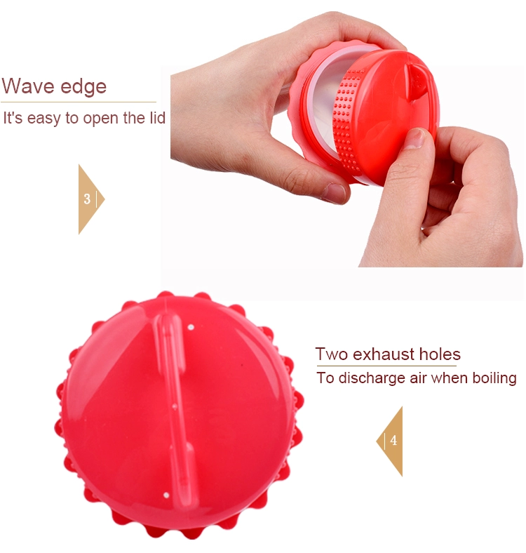 6Pcs Egg Cooker Silicone Household Products Hard Boiled Egg Silicone Cups