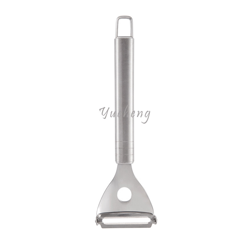 Full Stainless steel 6 piece ktichen gadget set tools with tray ice-cream spoon peeler pizza cutter