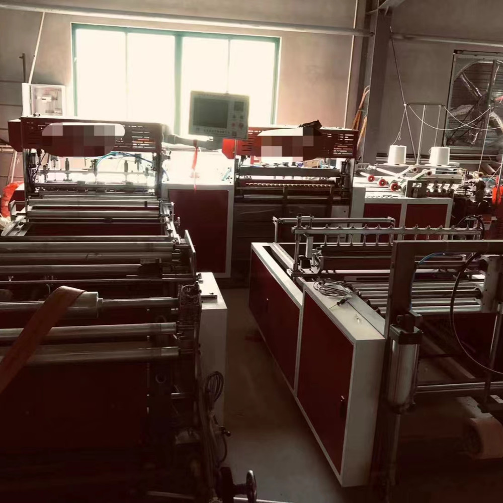 2022 Second Hand Cold And Heat Electric Automatic Cutting And Sewing Machine For PP Woven Bags
