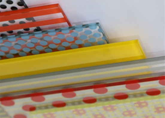 Various Patterned Digital Printing On Glass / 3~12mm Commercial Building Glass