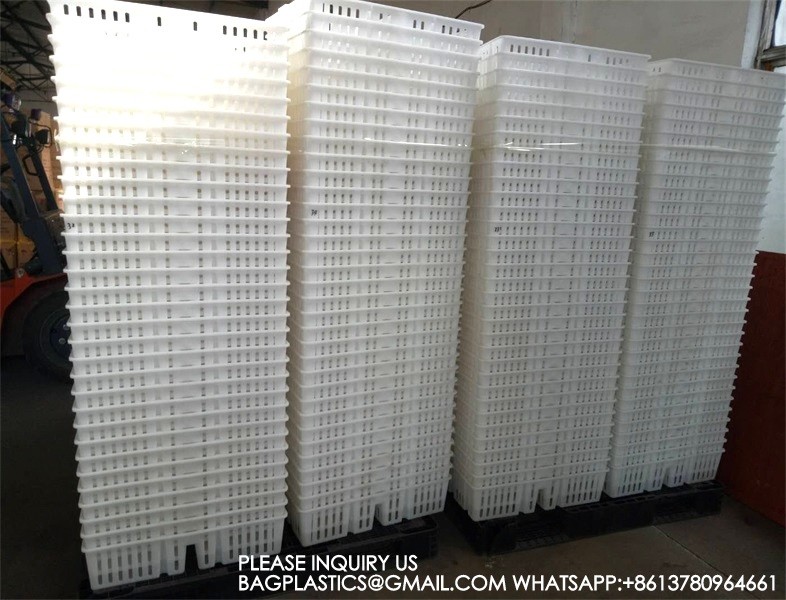 Chicken Cage Turnover Box With Partition Board Chicken Transportation Cage Egg Cage