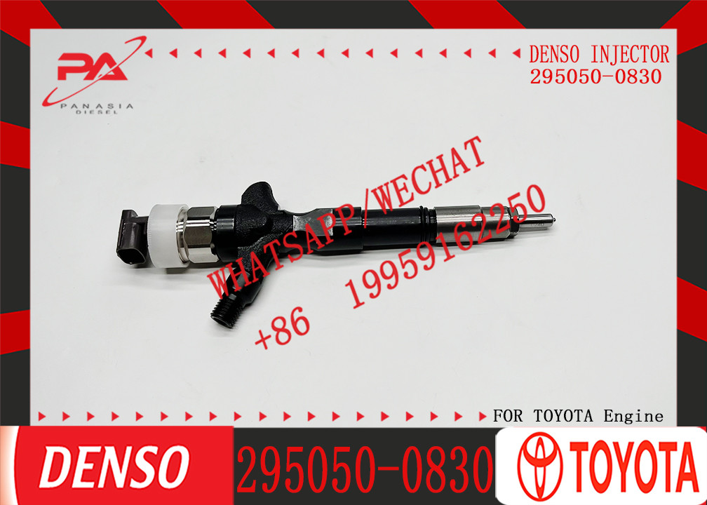 New Diesel Fuel Injector 295050-0830 for Toy-ota Dyna 1KD-FTV 23670-39395 23670-30390