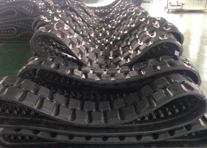 Infrastructure Track Loader Rubber Tracks Low Noise With Adjustable Link 320X86X49