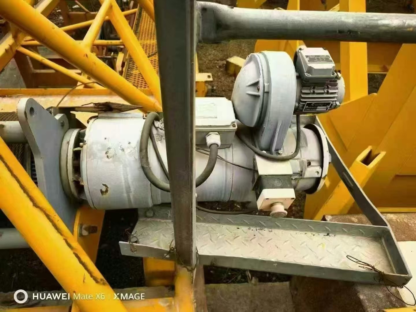 Global of Yellow Zoomlion 6515-10 Tower Crane for Construction