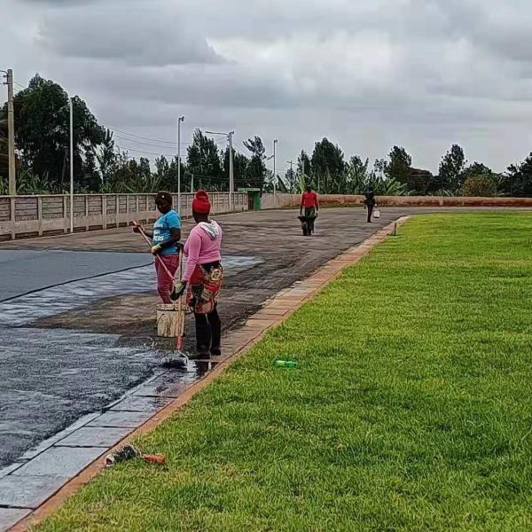 13mm Jogging Track Material All Weather Stadium School Rustproof Outdoor Sports