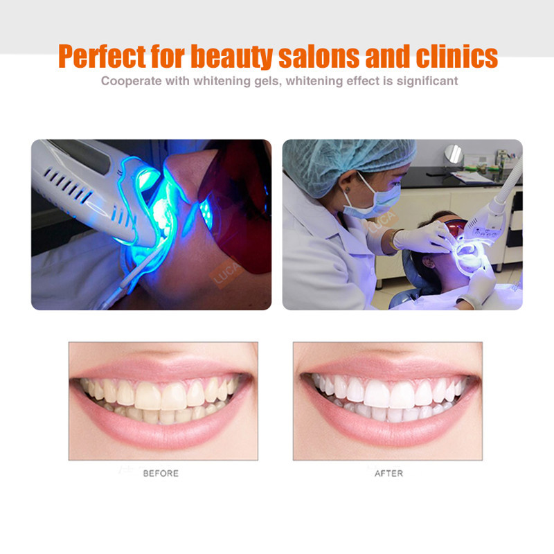 MD-666 Goose Tube Dental Teeth Whitening Machine 6000LM 490nm