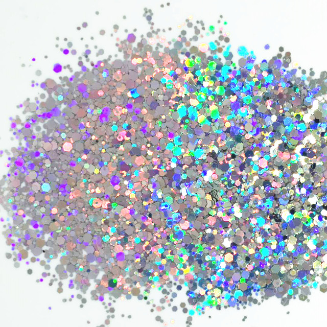 Get the Perfect Eye Makeup Look with Excellent Nail Art Effect Chameleon Flakes