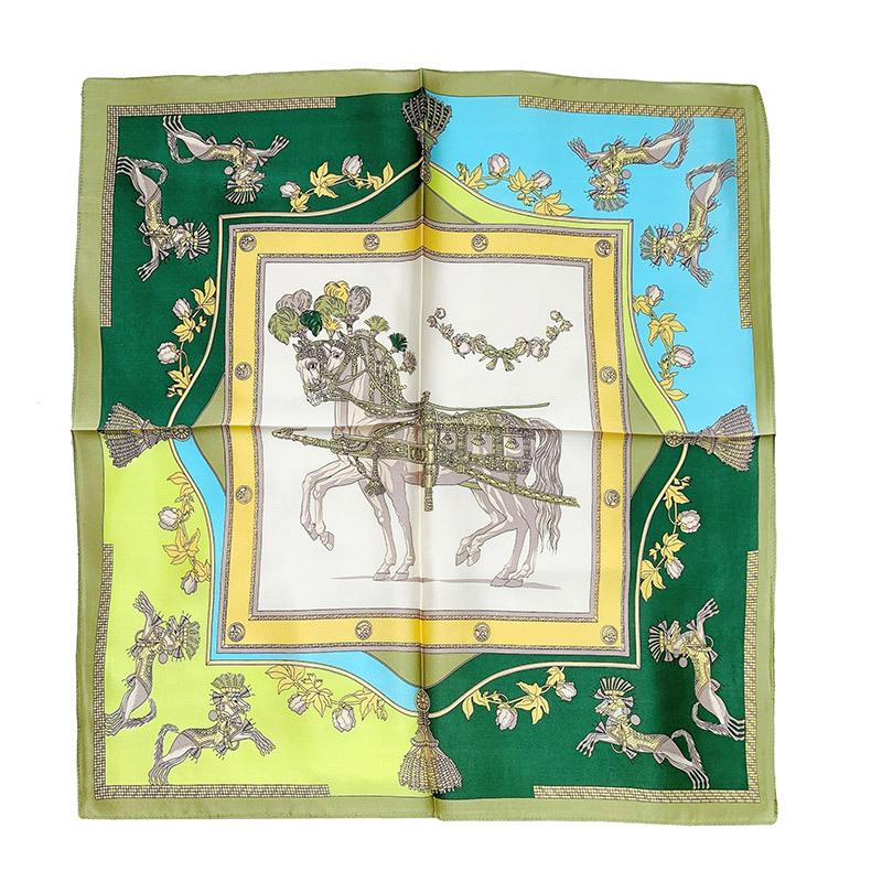 Spring New Silk Thin Women'S Scarf Lightweight Silk Fabric Korean Style