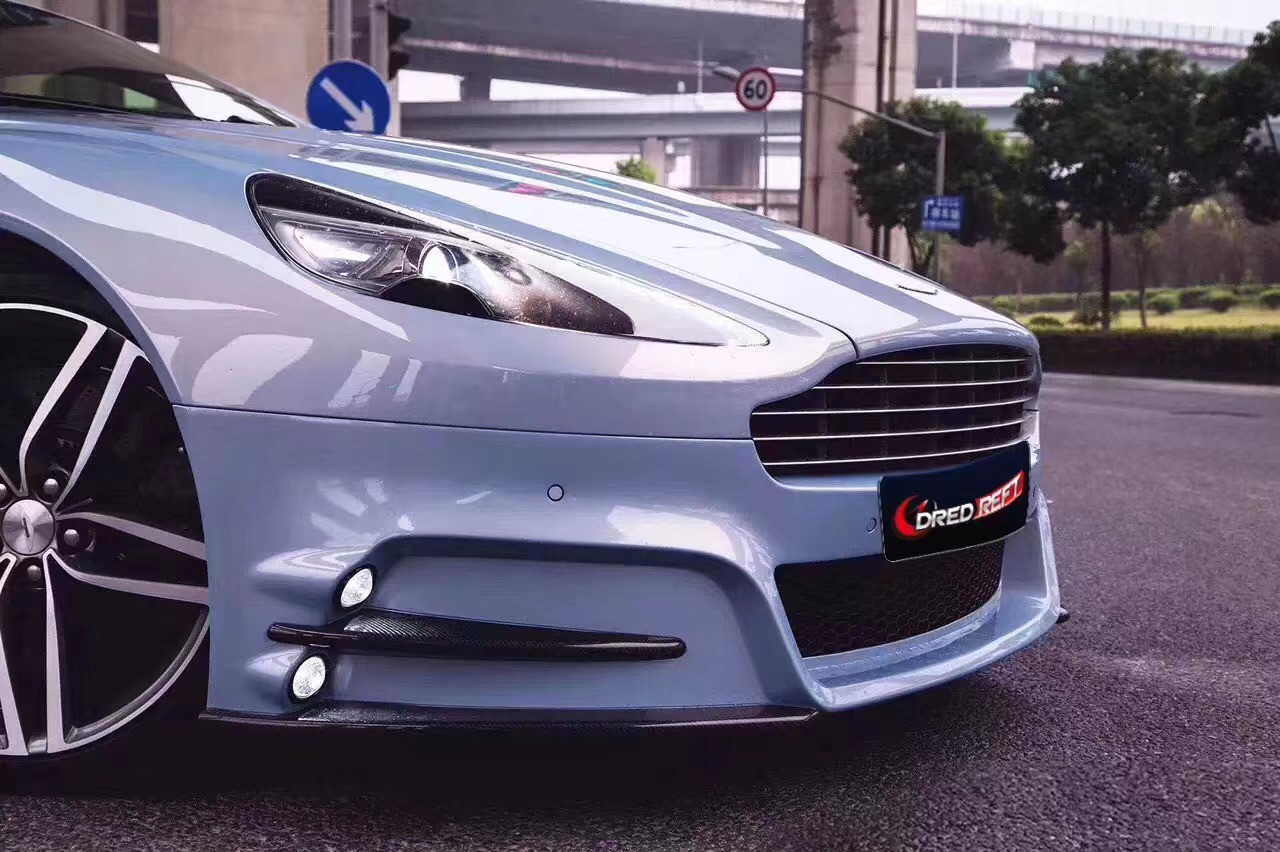 New Product for Aston Martin DB9 Body Kit DB9 Upgraded MSY Style Front and Rear Bumper Side Skirt Carbon Fiber Body Kit