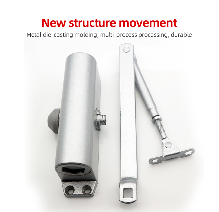 Hydraulic Door Closer Safe and Durable for Commercial Overhead Doors Less than 1050mm