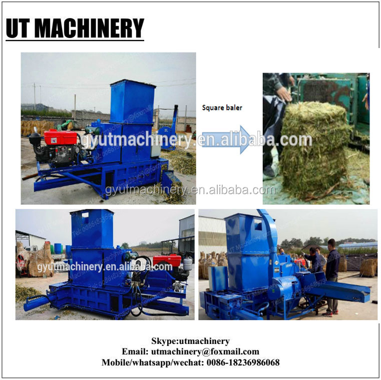 Plastic Packaging Material Used Textile Clothes Compress Hydraulic Baling Press 10KG