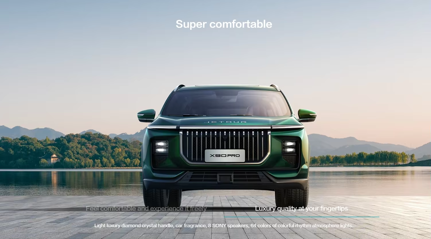 2024 Jetour X90 Pro 2.0TD DCT Edition 5/7-Seater High Energy SUV Front Window with Electric One key lifting Anti-pinch
