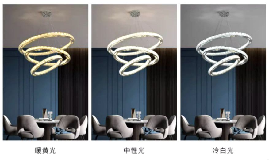 Adjustable Modern Circular Ring Chandelier Dia 50cm / 19.7inch