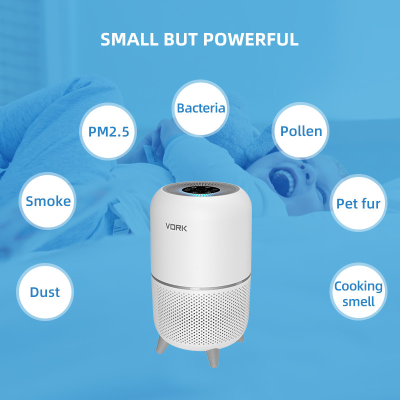 wifi 60W 50Hz Home Appliance Parts Hepa Filter Air Purifier Cleaner