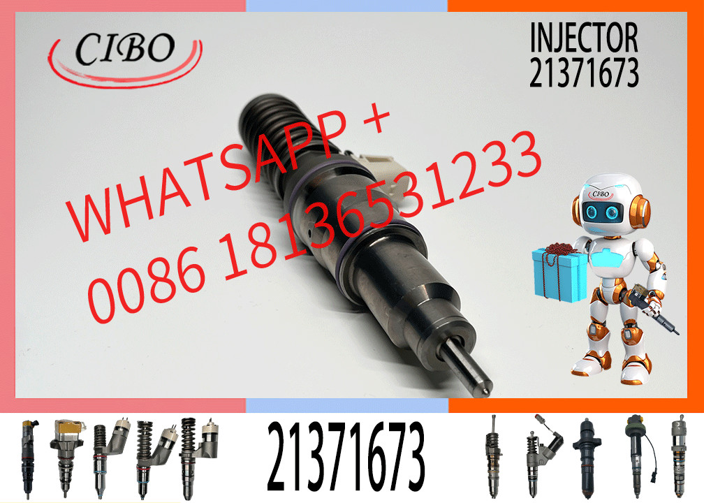 21371673 Compatible Fuel Injector for D13 Engine EC290 EC380 EC380D Excavator Construction Machinery Parts