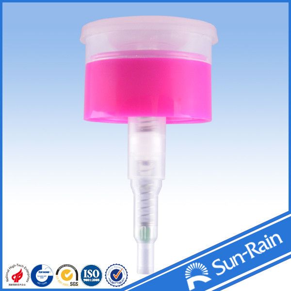 plastic hand plastic 33mm nail pump nail polish pump dispenser for nail bottle