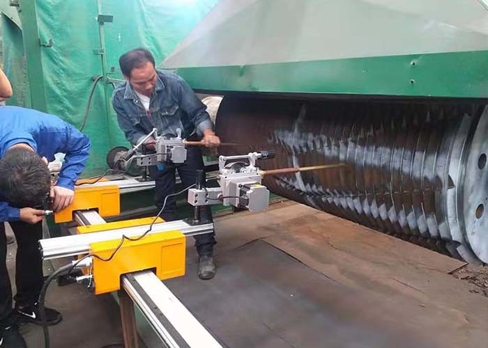 1200mm Sugar Cane Mill Roller Overlay Hardfacing Machine