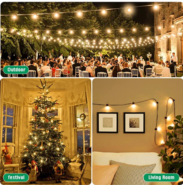 Outdoor String Light Tree Lamp E26 Led Twinkle Light Home Decor With Customized