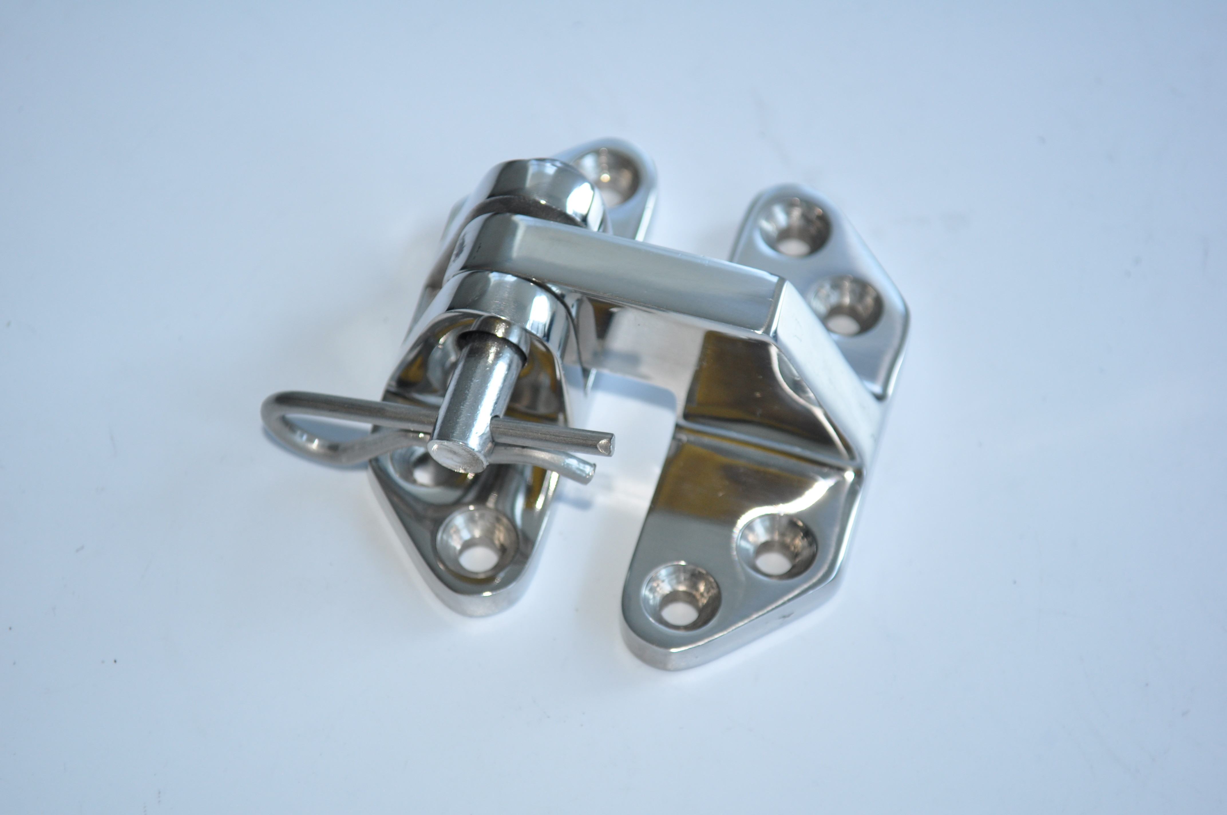Boat Hatch Locker Hinge W/ Removable Pin 3" Heavy Duty - Marine Stainless Steel