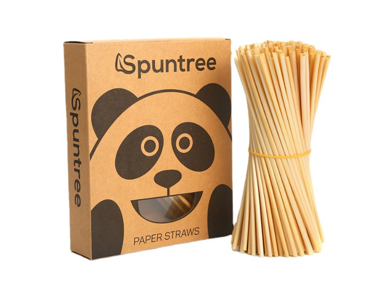Food Grade Certified Eco Disposable 100% Biodegradable Fumigation Degradable Wheat Straw Drinking Straw