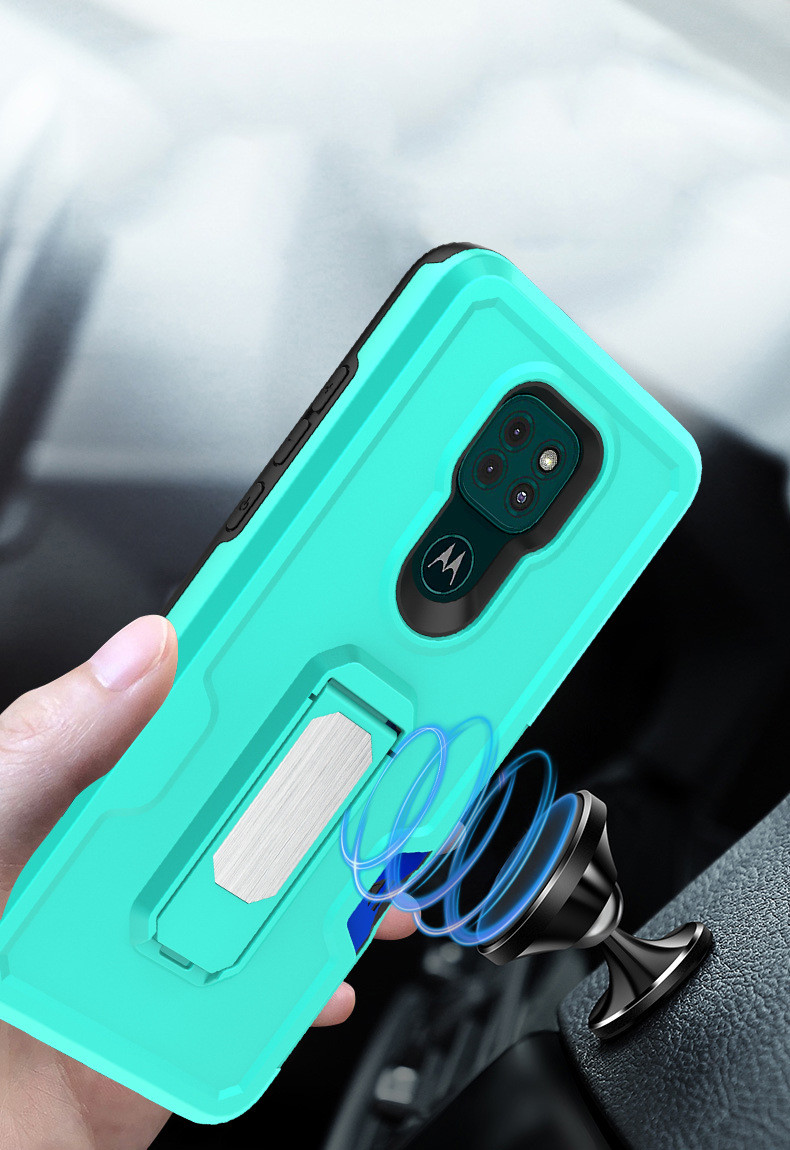 Anti Lost Finger Grip Phone Case Magnetic Car Mount Stand Bracket Phone Cover Belt Clip