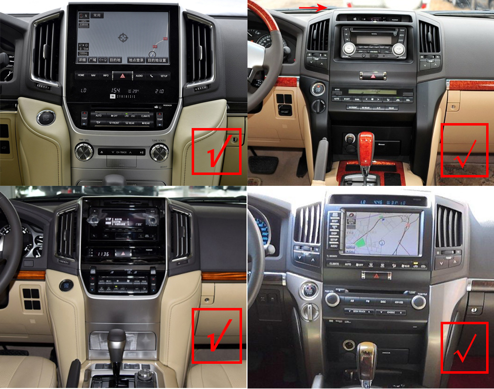 12.3 Inch Touch Sreen Stereo For 20016-2020 Toyota CRUISER LC200 GPS Navigation Multimedia Player Wireless Carplay BT 4G