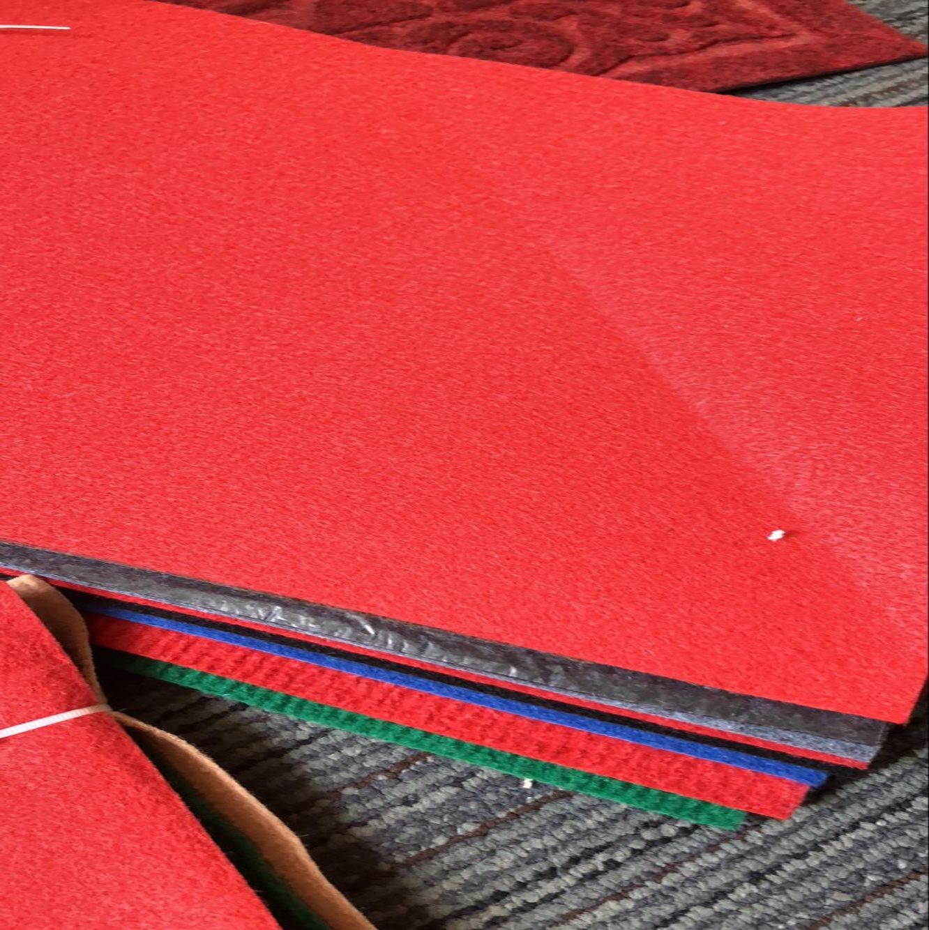 Exhibition carpet Disposable carpet Polyester material roll