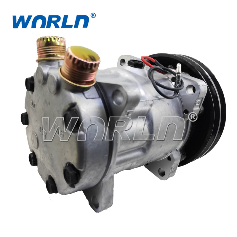 240402 12V TRUCK 709 AutoTruck AC Compressor For 7H15 2PK 152MM New Model