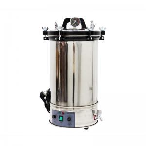 China Laboratory 8 Litre Vertical Steam Sterilizer Autoclave High Pressure on sale
