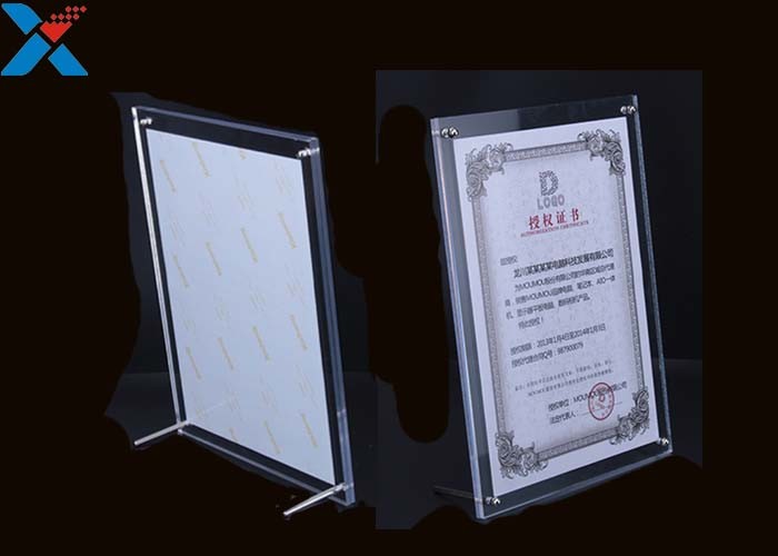 Clear Acrylic Photo Frame A4 A3 Certificate / Business License Frame