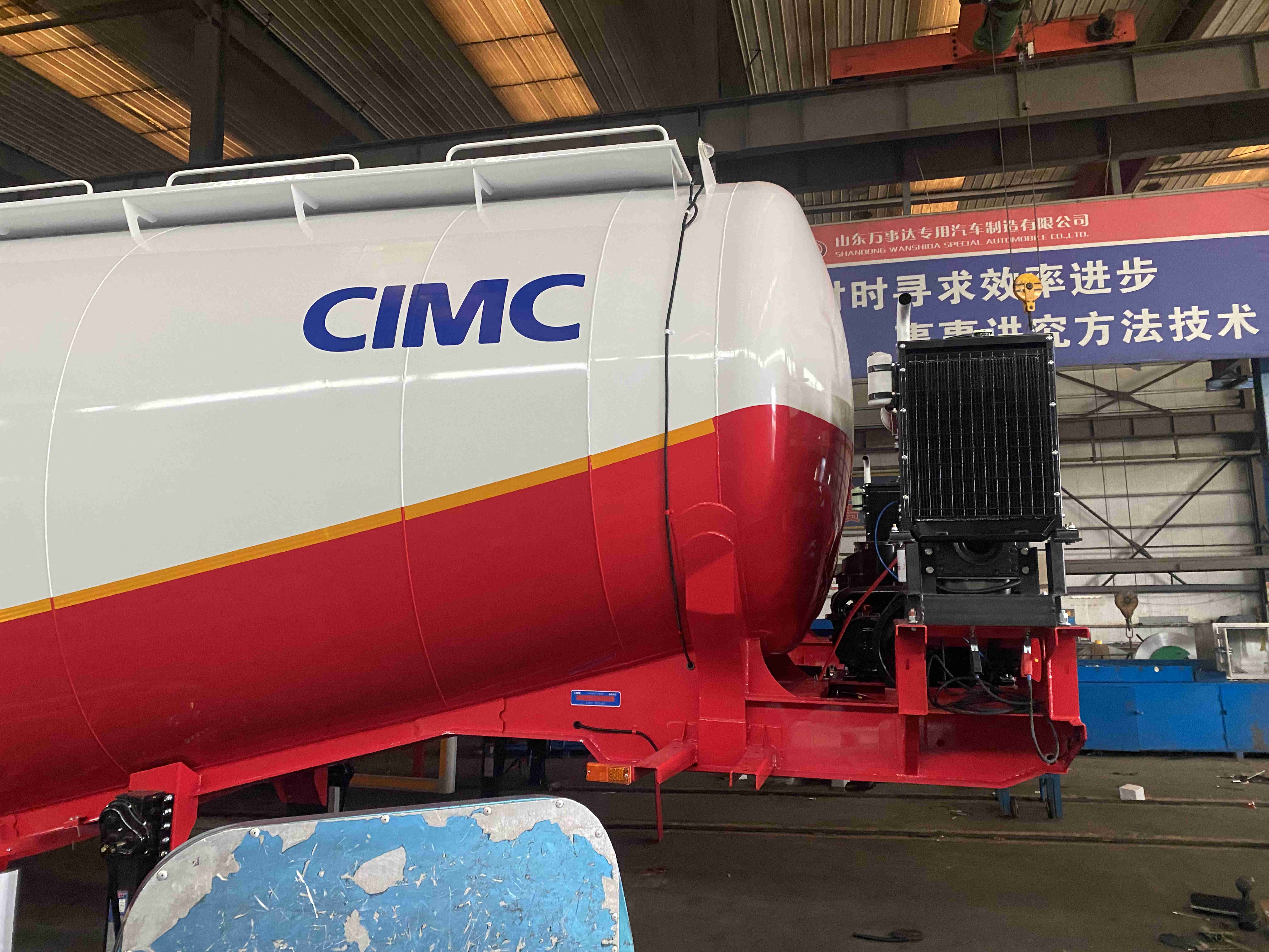 3-Axle Semi-Trailer for Cement Chinese Offers Paint Electrophoresis KTL Powder Coating
