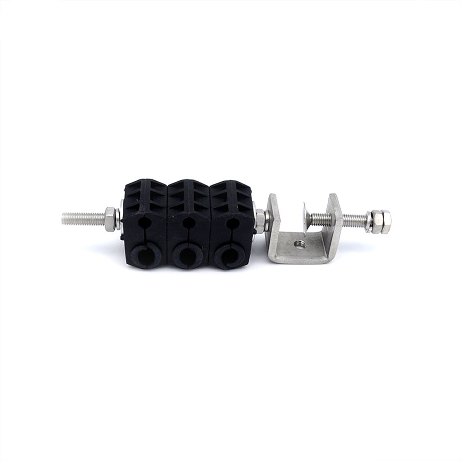 6 ways feeder clamp, fiber optical cable clamp and power cable clamp