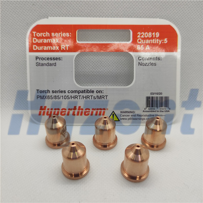220819 65A Duramax RT Hypertherm Plasma Torch Consumables